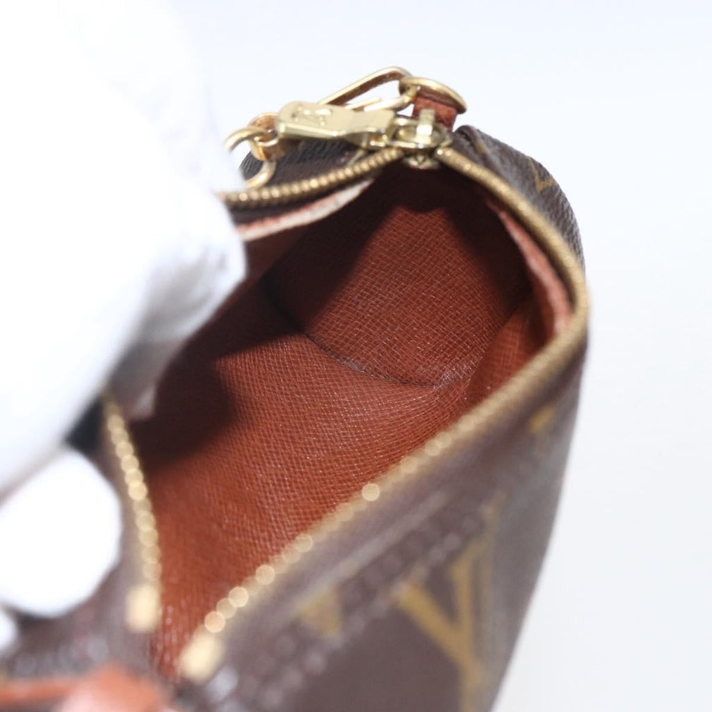 Louis Vuitton Papillon Pochette Monogram Canvas Brown Canvas Clutche & Pouche Bag