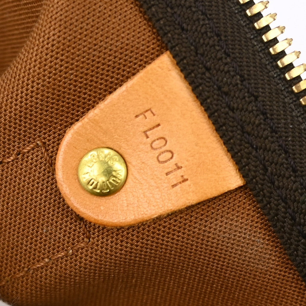 Louis Vuitton Keepall Bag Monogram Canvas Brown Canvas Travel Bag
