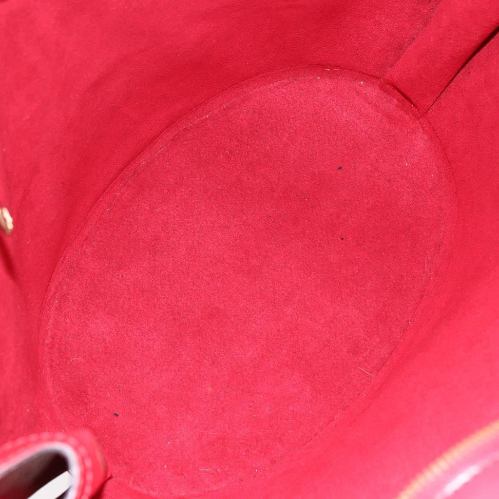 Louis Vuitton Saint Jacques Handbag Epi Leather Red Leather Shoulder Bag