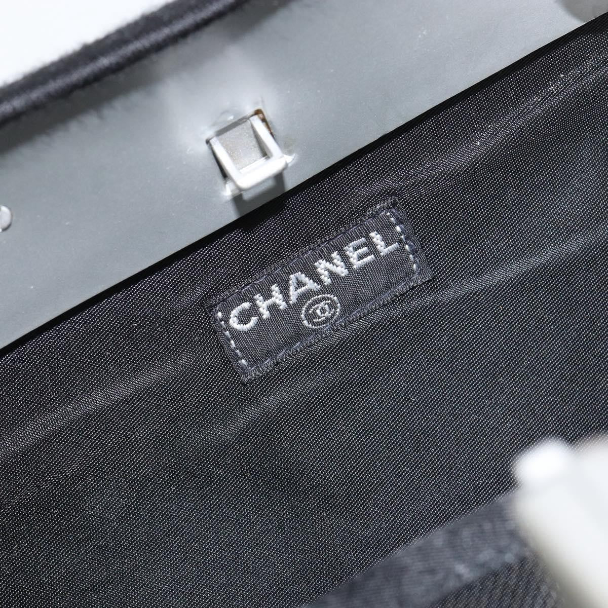 Chanel Millennium Shoulder Bag Jersey Black Cotton Shoulder Bag Bag