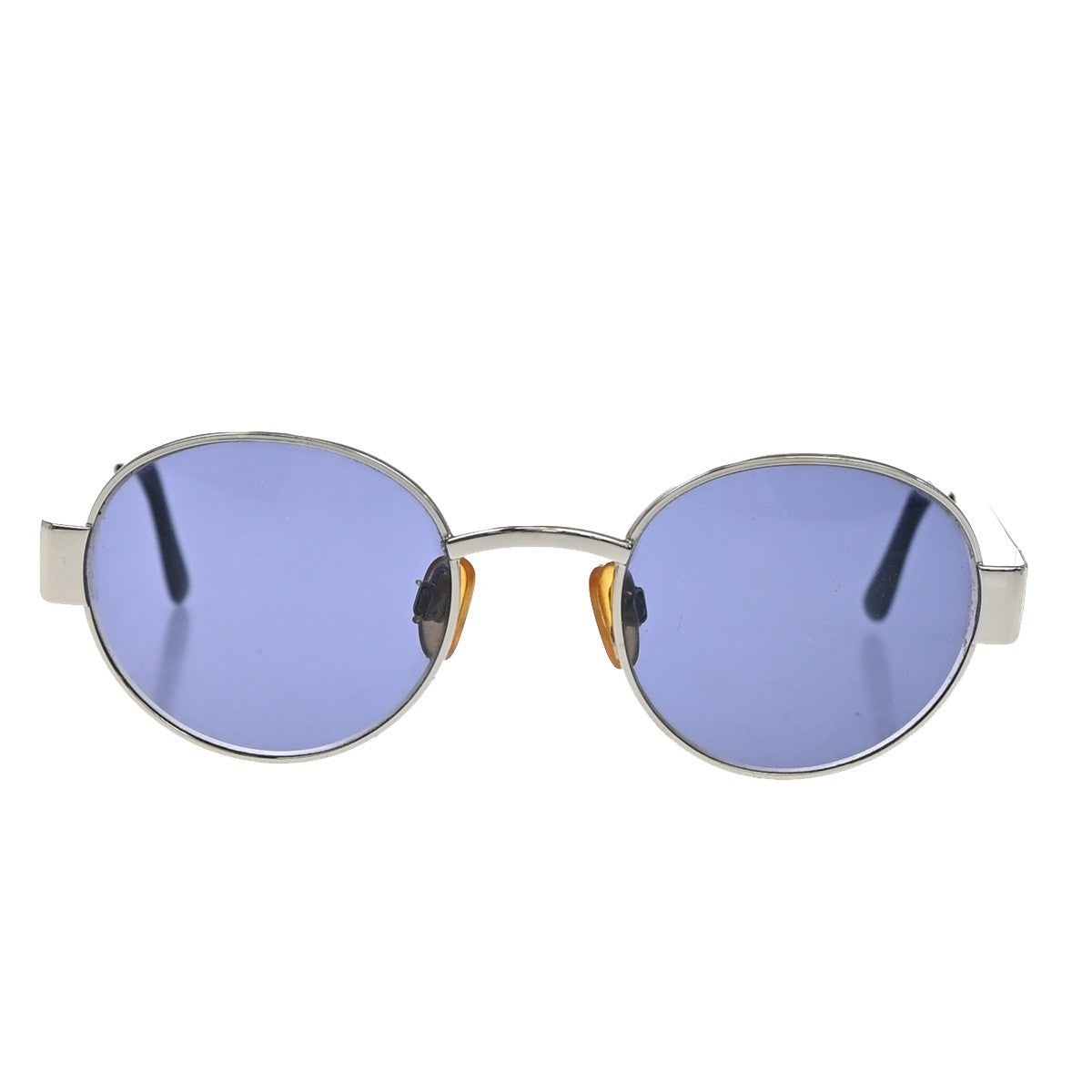 Chanel Chanel Logo Sunglasses Eye Wear Plastic Blue Metal Sunglasse Accessory