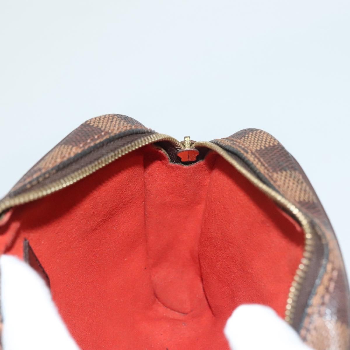 Louis Vuitton Ipanema Handbag Damier Brown Canvas Shoulder Bag
