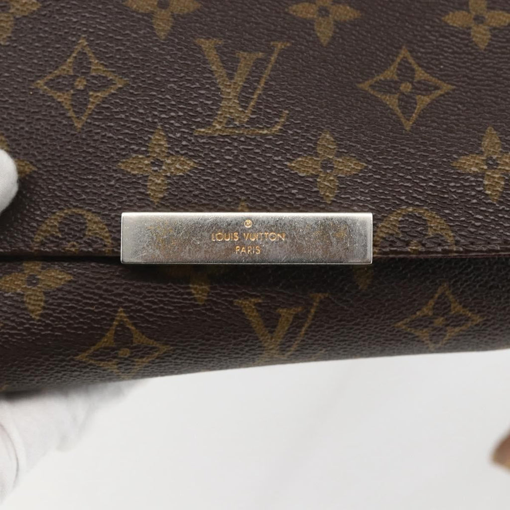 Louis Vuitton Favorite Handbag Monogram Canvas Brown Canvas Shoulder Bag