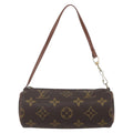 Louis Vuitton Papillon Pochette Monogram Canvas Brown Canvas Clutche & Pouche Bag