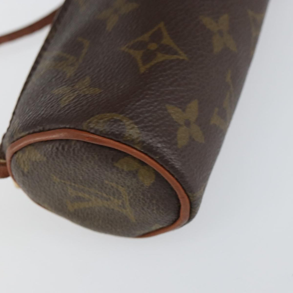 Louis Vuitton Papillon Pochette Monogram Canvas Brown Canvas Clutche & Pouche Bag
