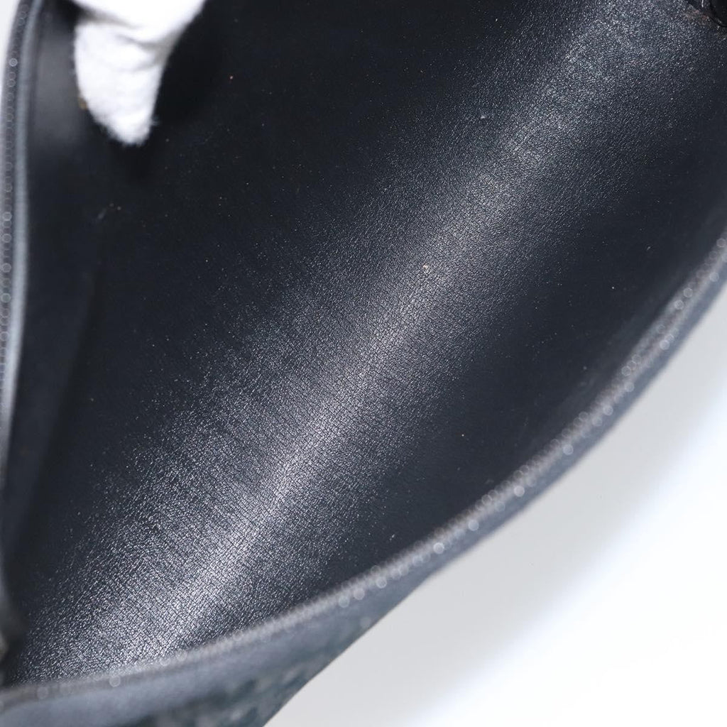 Christian Dior Trotter Pouch Canvas Black Canvas Clutche & Pouche Bag (Pre-Owned)