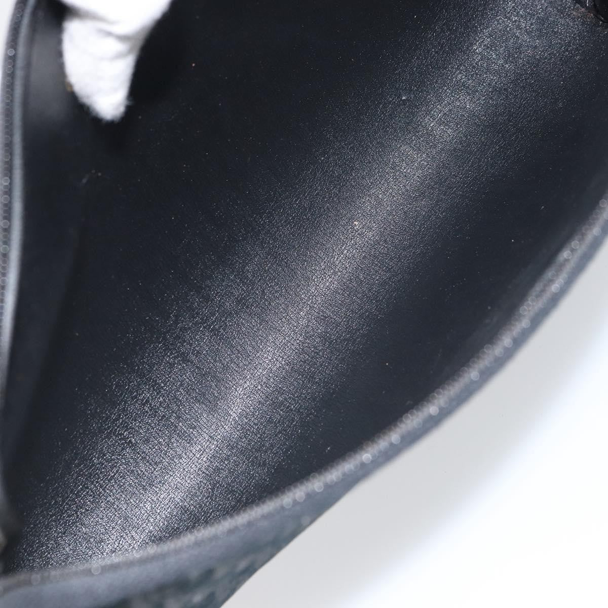 Christian Dior Trotter Pouch Canvas Black Canvas Clutche & Pouche Bag (Pre-Owned)