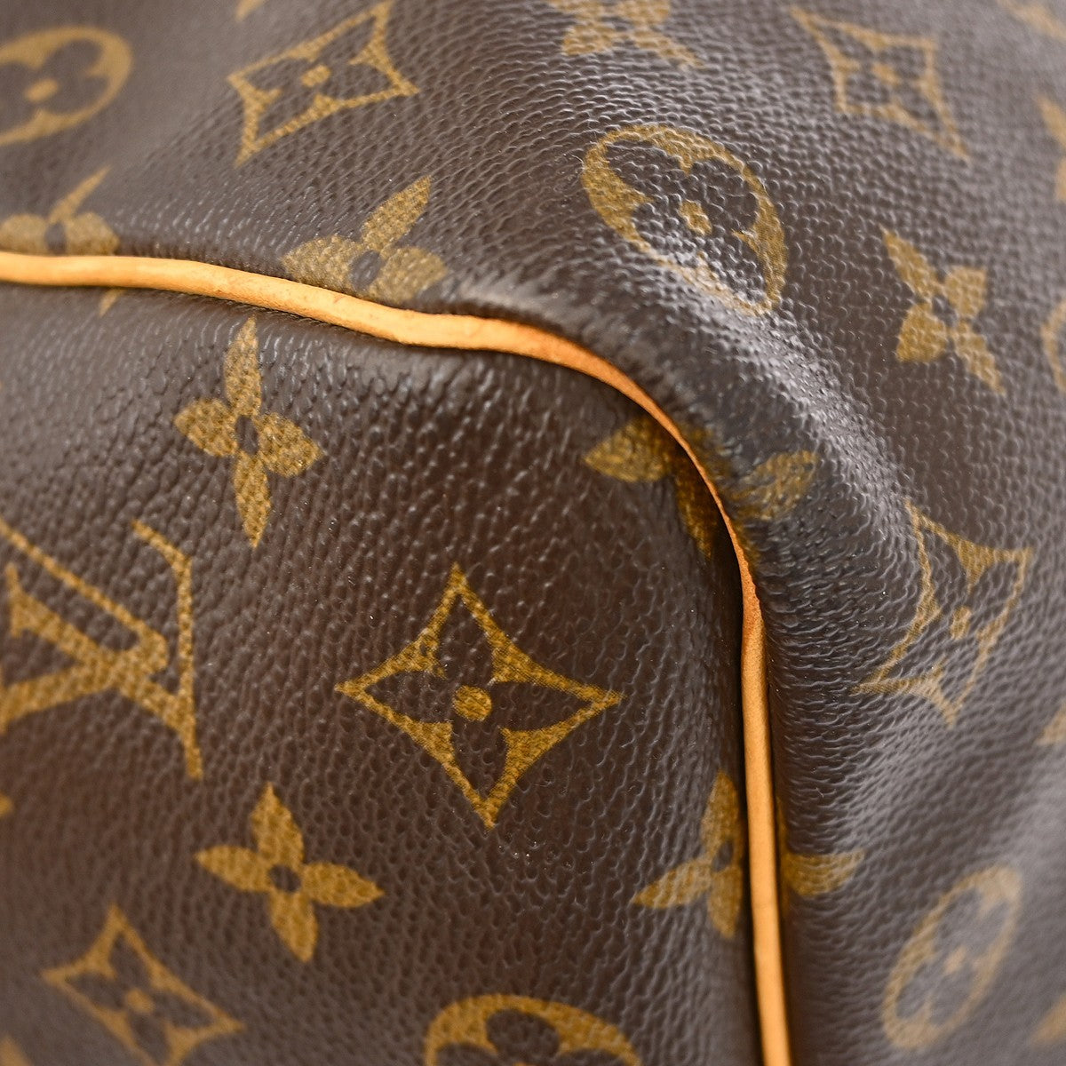 Louis Vuitton Keepall Bag Monogram Canvas Brown Canvas Travel Bag