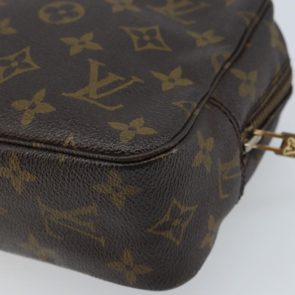 Louis Vuitton Trousse Toilette Monogram Canvas Brown Canvas Clutche & Pouche Bag