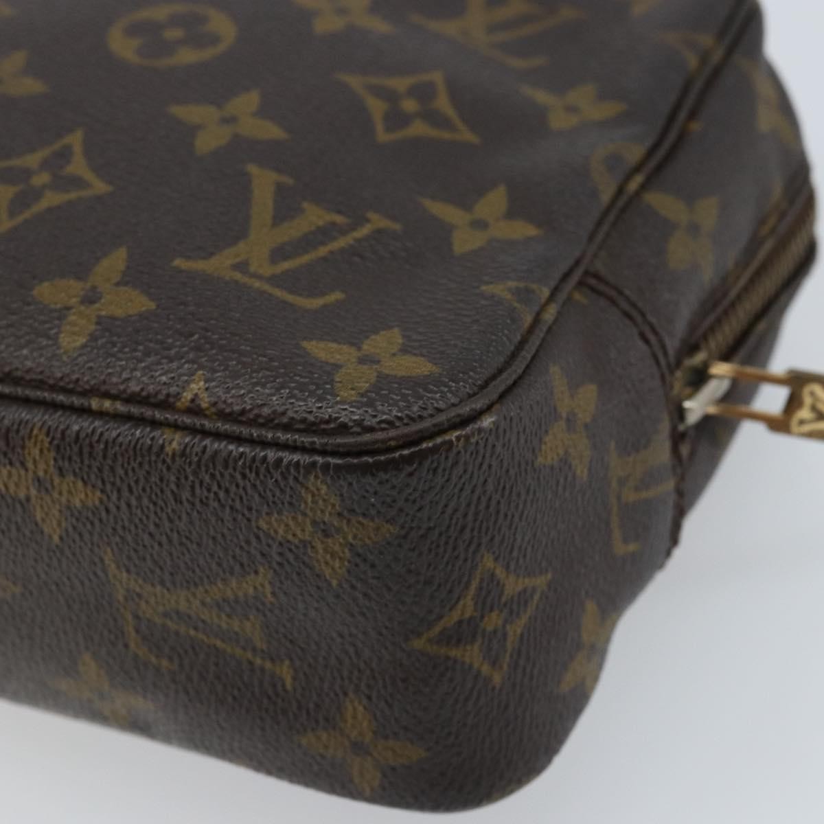 Louis Vuitton Trousse Toilette Monogram Canvas Brown Canvas Clutche & Pouche Bag