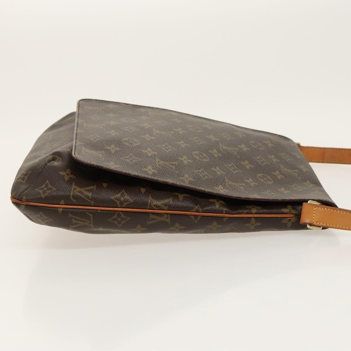 Louis Vuitton Musette Handbag Monogram Canvas Brown Canvas Bag