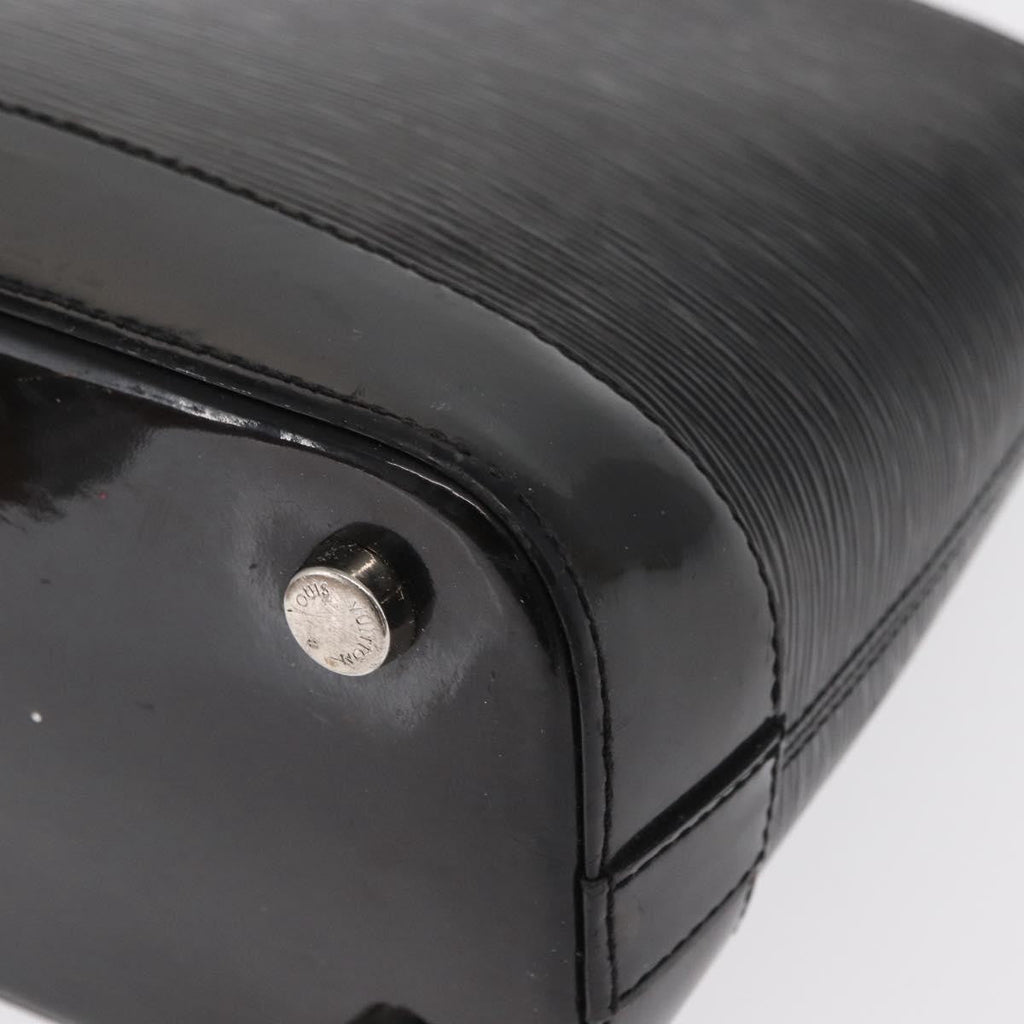 Louis Vuitton Mirabeau Handbag Electric Epi Leather Black Leather Handbag