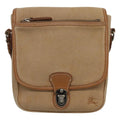 Burberry Blue Label Shoulder Bag Canvas Beige Canvas Shoulder Bag