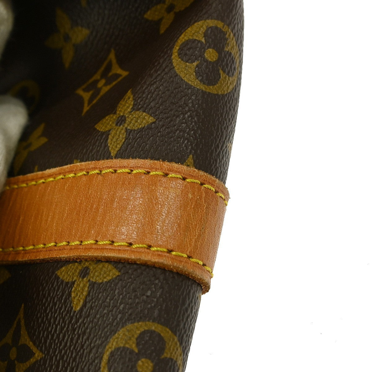 Louis Vuitton Keepall Bandouliere Bag Monogram Canvas Brown Canvas Travel Bag
