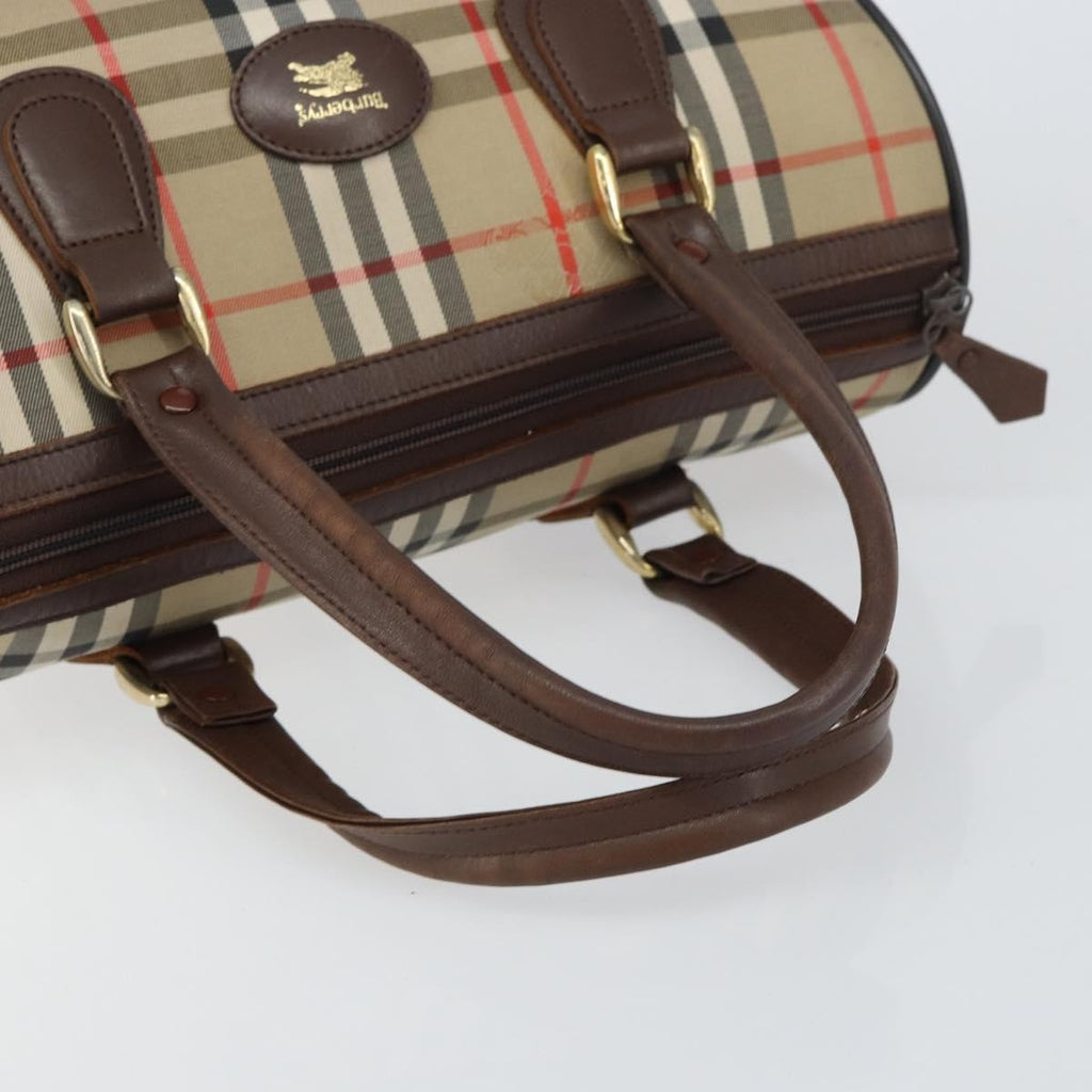 Burberry Nova Check Handbag Nova Check Canvas Beige Canvas Handbag