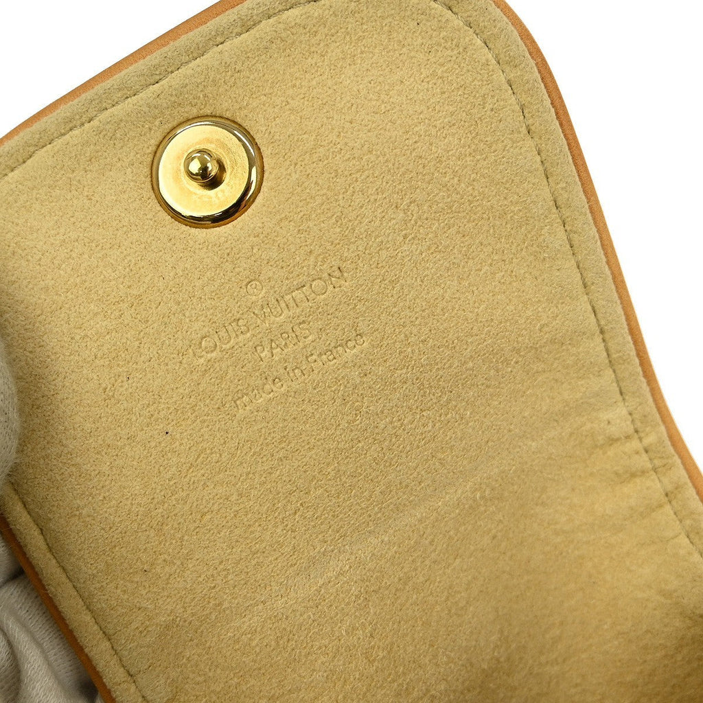 Louis Vuitton Cancun Pochette Monogram Canvas Brown Canvas Clutche & Pouche Bag