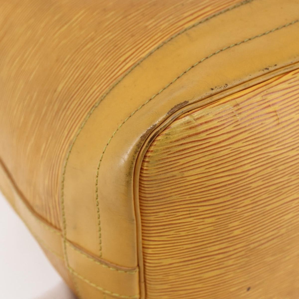 Louis Vuitton Petit Noe Nm Handbag Epi Leather Yellow Leather Shoulder Bag