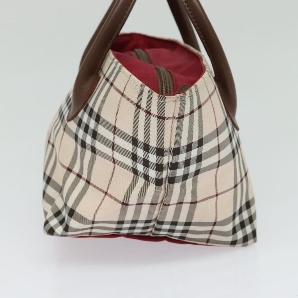 Burberry Nova Check Blue Label Nylon Beige Nylon Tote Bag