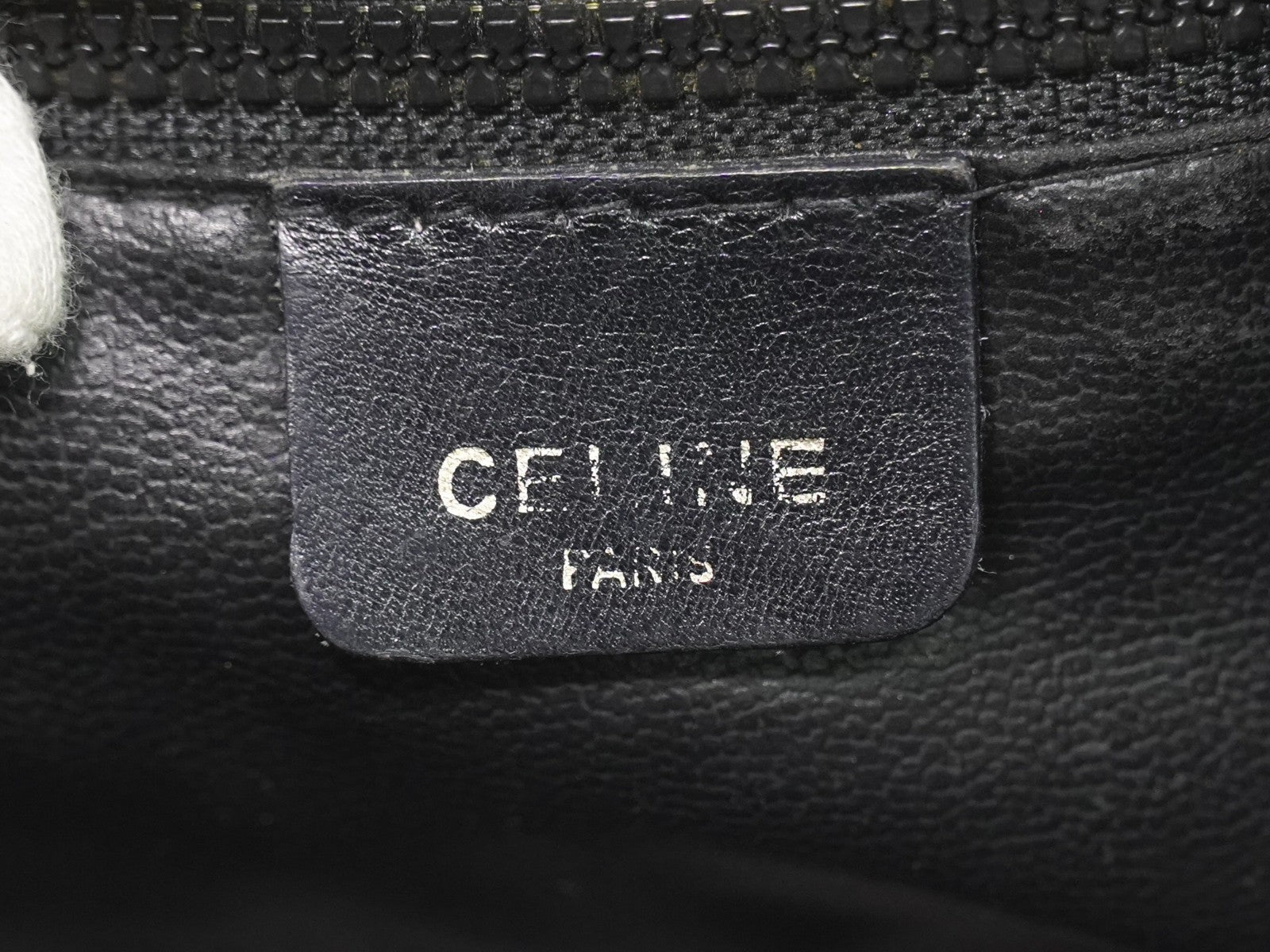 Celine Bucket Sangle Black And Brown Leather Black Leather Shoulder Bag Bag