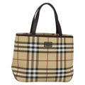 Burberry Nova Check Handbag Nova Check Canvas Beige Canvas Handbag