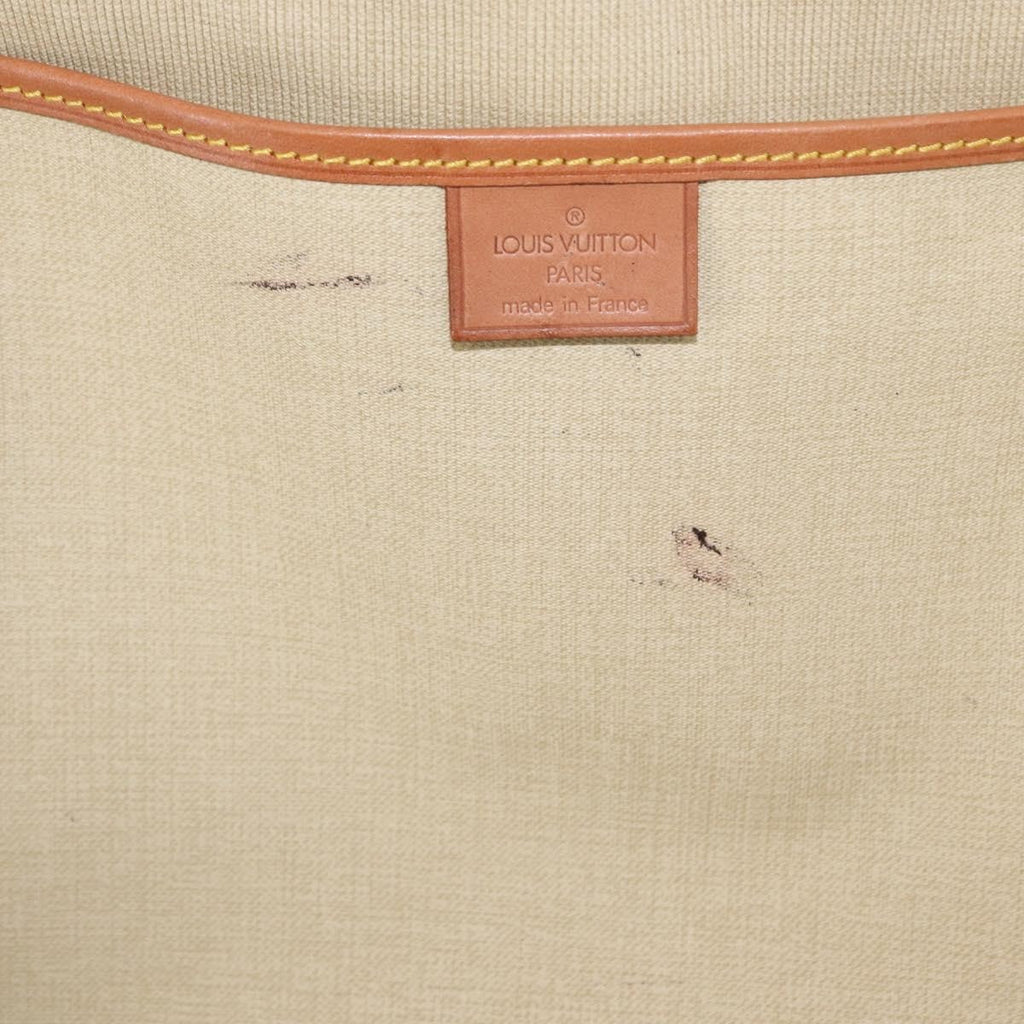Louis Vuitton Excursion Handbag Monogram Canvas Brown Canvas Handbag