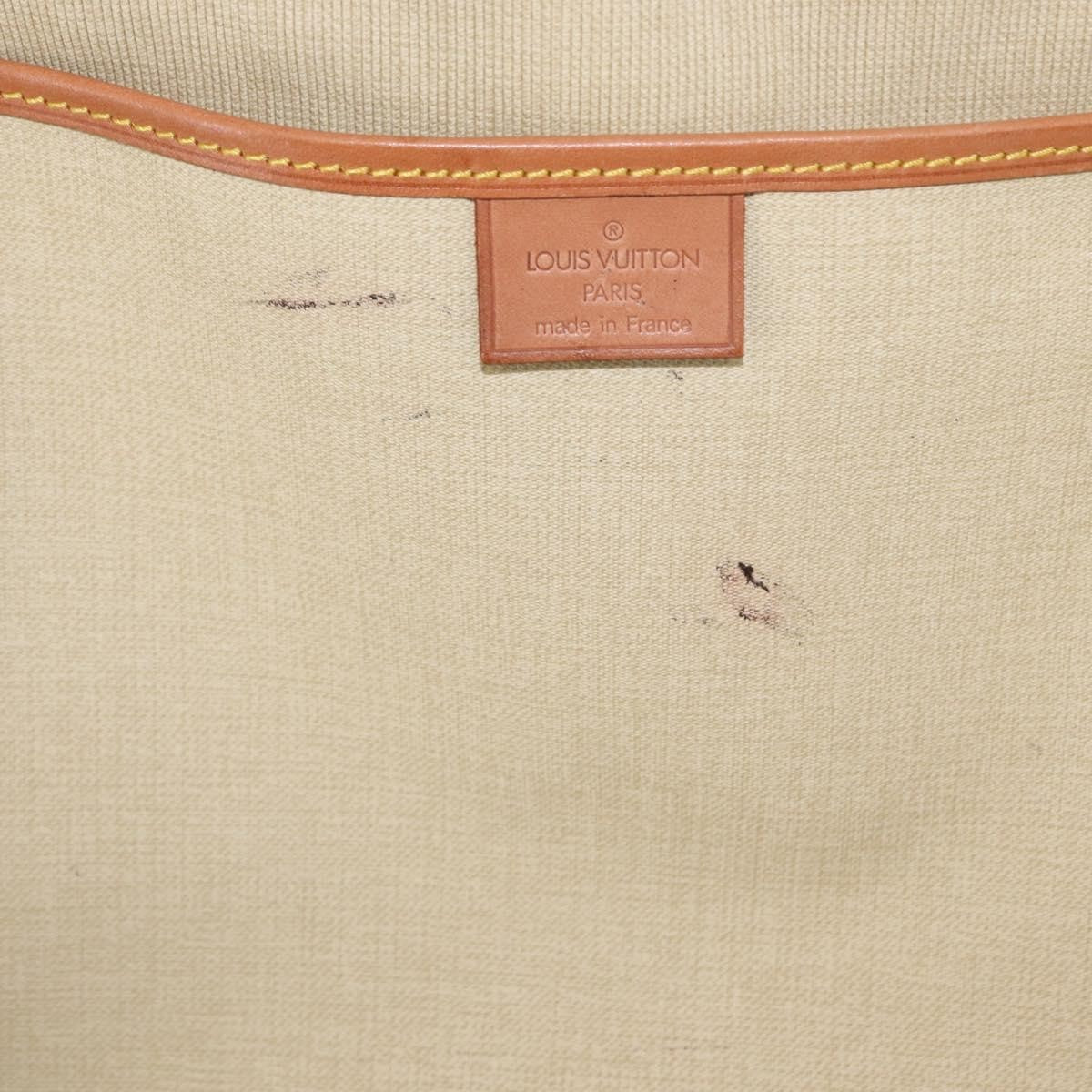Louis Vuitton Excursion Handbag Monogram Canvas Brown Canvas Handbag