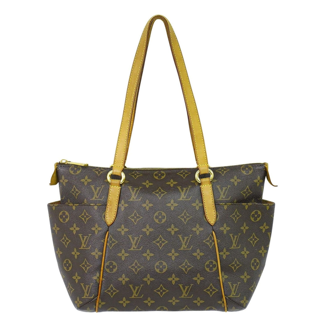 Louis Vuitton Totally Handbag Monogram Canvas Brown Canvas Tote Bag