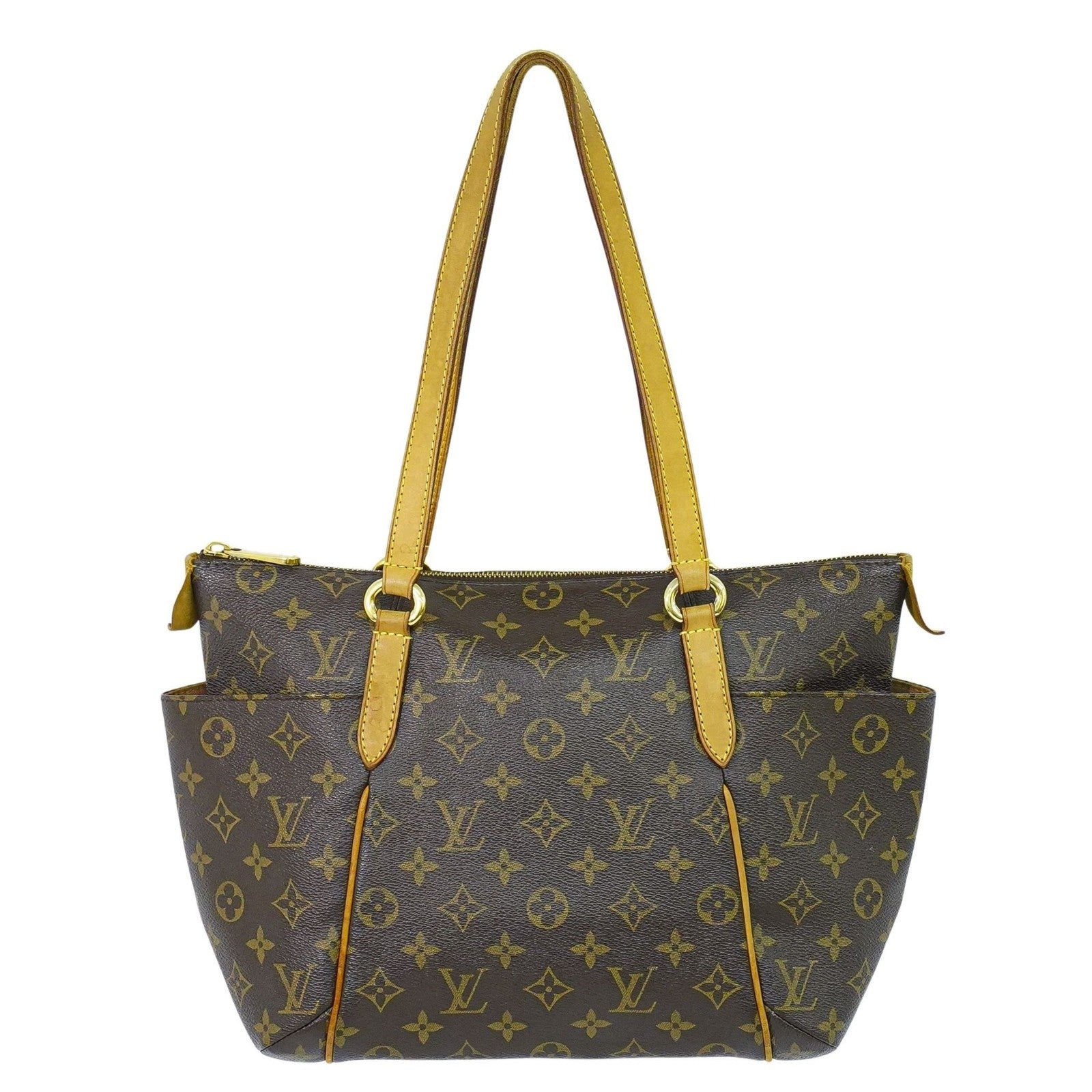 Louis Vuitton Totally Handbag Monogram Canvas Brown Canvas Tote Bag