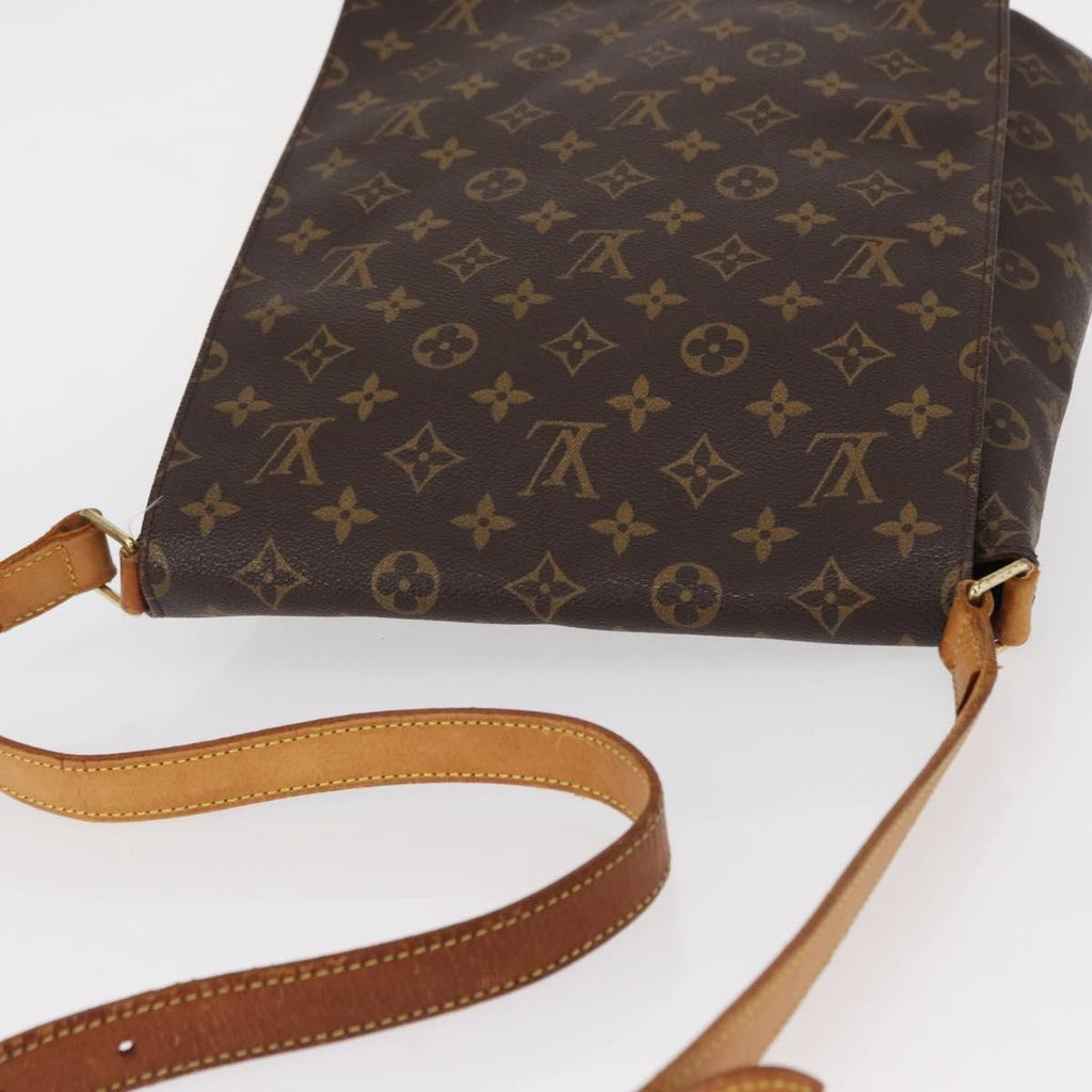 Louis Vuitton Musette Salsa Handbag Monogram Canvas Brown Canvas Shoulder Bag