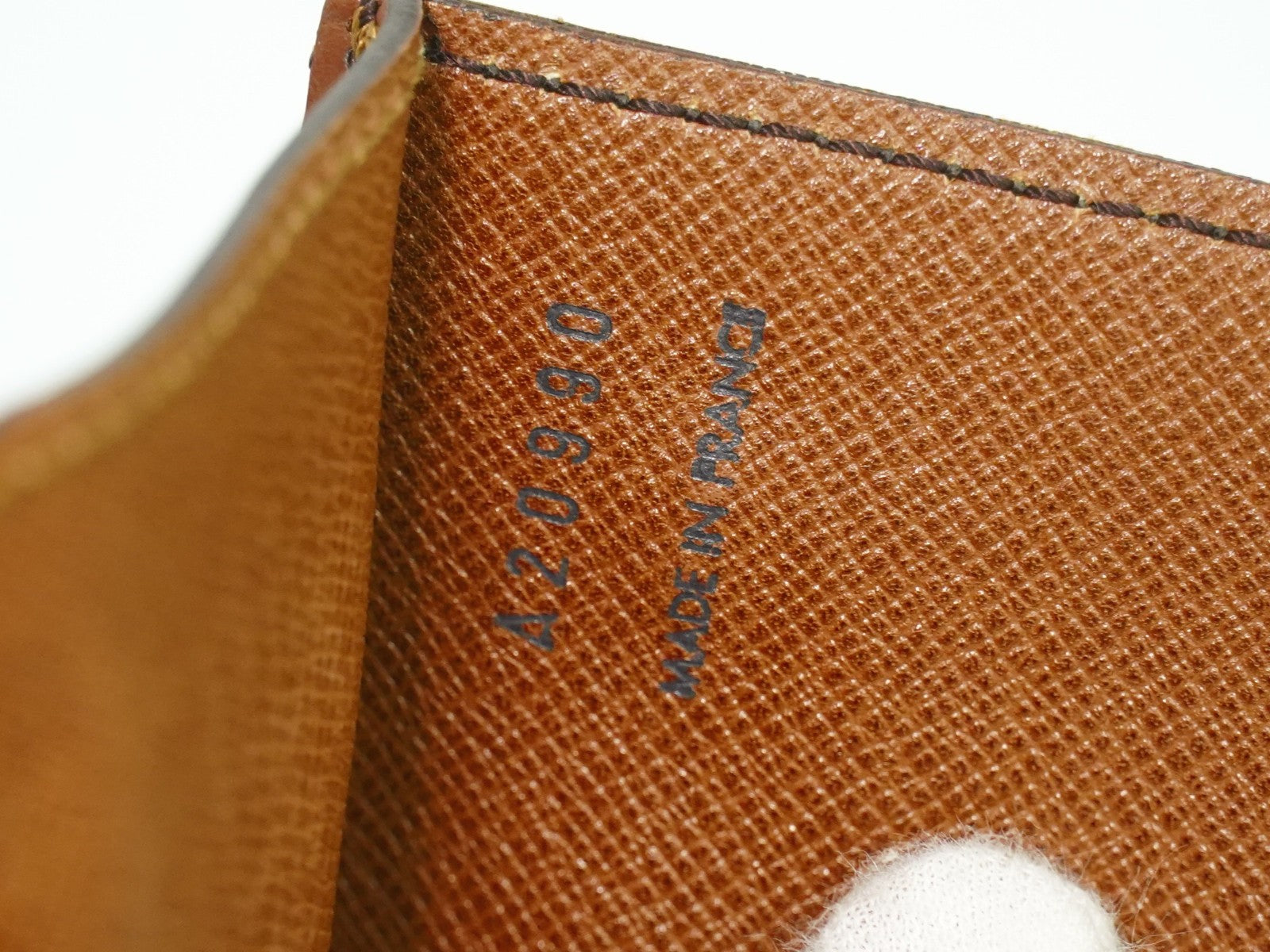 Louis Vuitton Monceau Handbag Monogram Canvas Brown Canvas Handbag