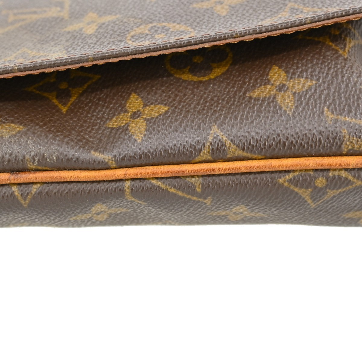 Louis Vuitton Musette Salsa Handbag Monogram Canvas Brown Canvas Shoulder Bag