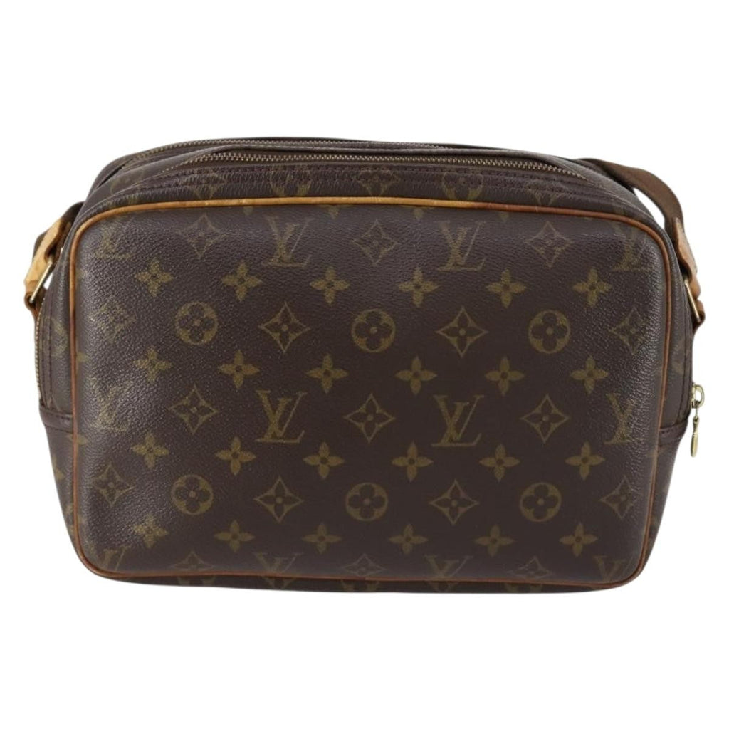 Louis Vuitton Reporter Bag Monogram Canvas Brown Canvas Shoulder Bag
