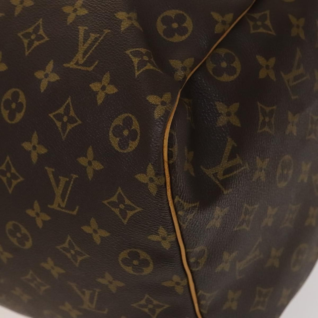 Louis Vuitton Keepall Bag Monogram Canvas Brown Canvas Travel Bag