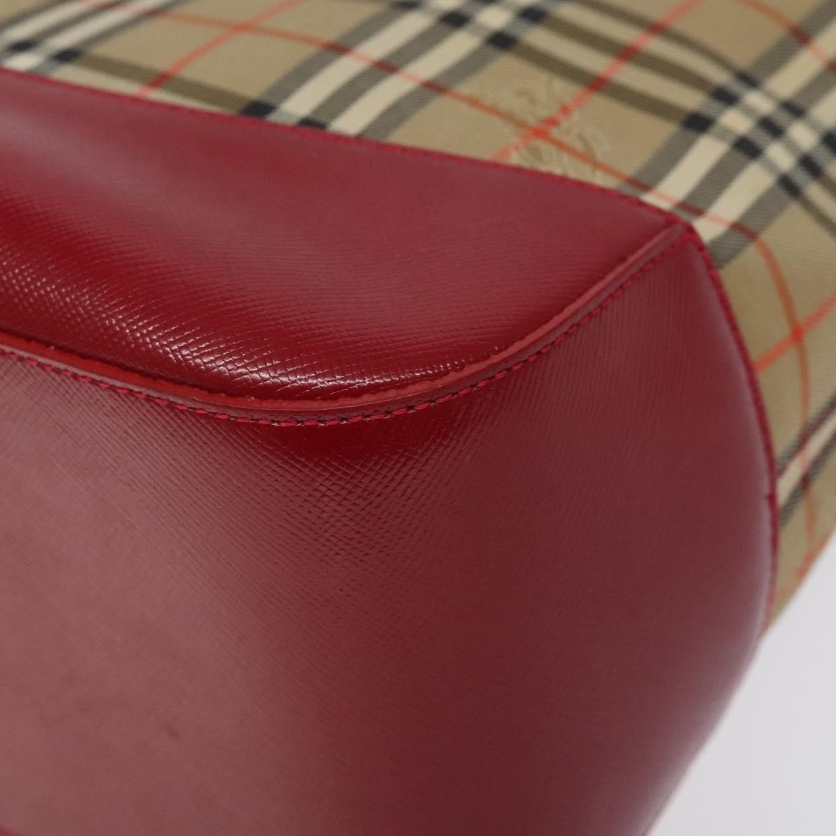Burberry Nova Check Handbag Nova Check Canvas And Leather Beige Canvas Handbag