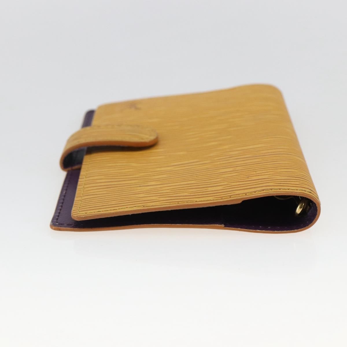 Louis Vuitton Agenda Cover Epi Leather Yellow Leather Wallets Accessory