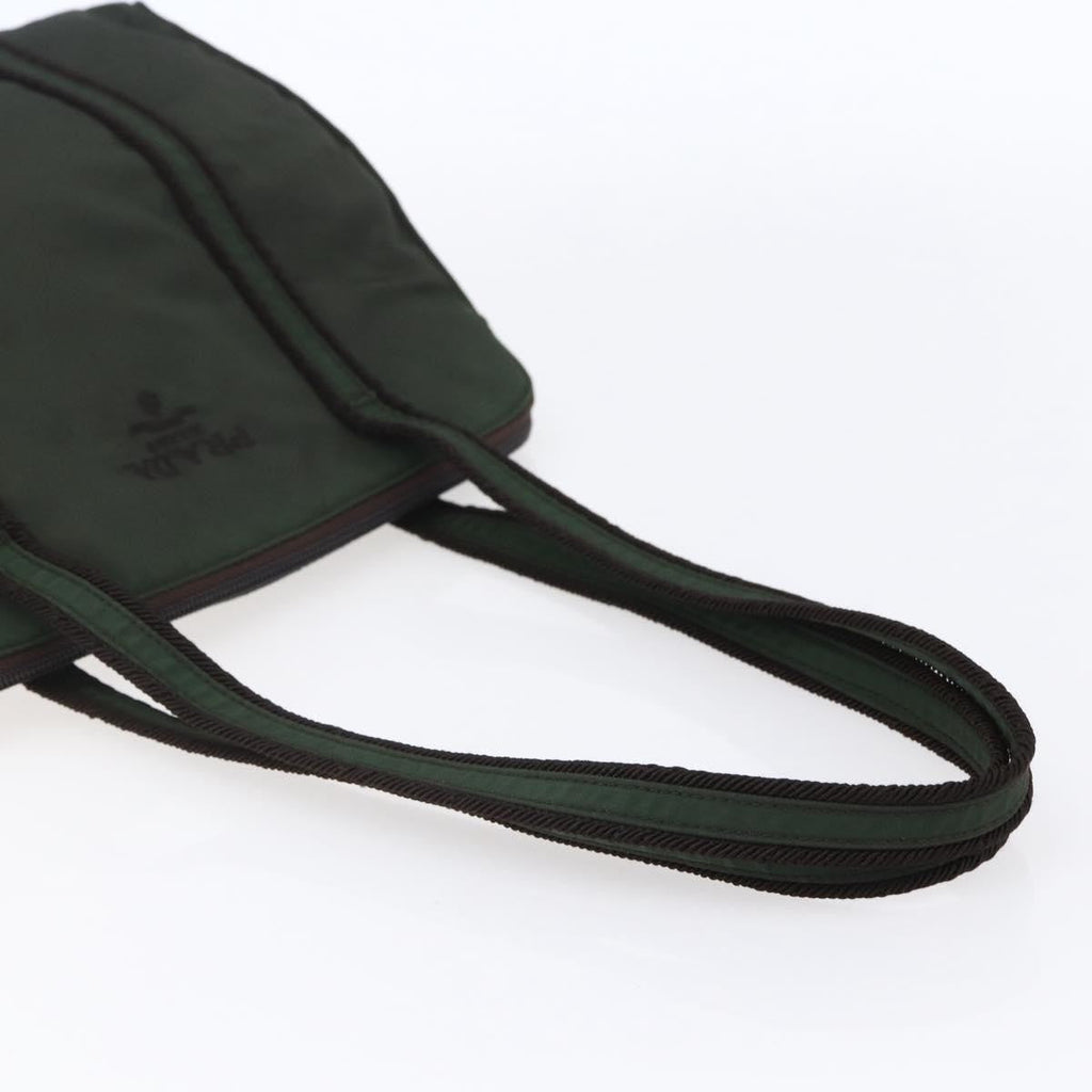 Prada Vintage Tote Tessuto Khaki Nylon Tote Bag Bag