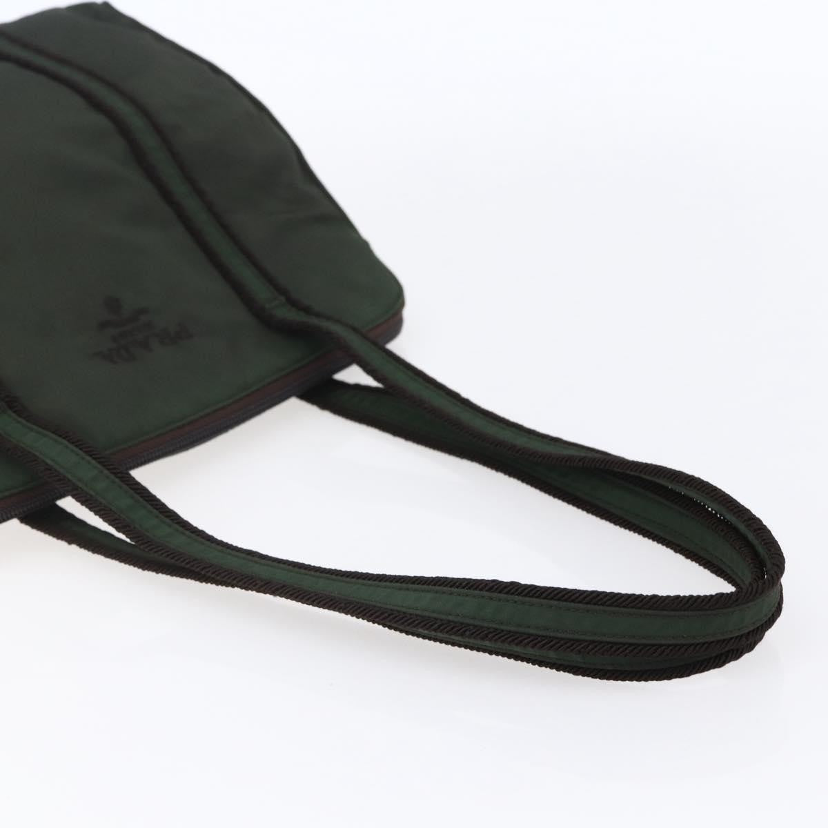 Prada Vintage Tote Tessuto Khaki Nylon Tote Bag Bag