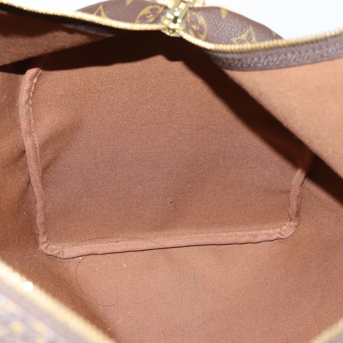 Louis Vuitton Keepall Bag Monogram Canvas Brown Canvas Travel Bag