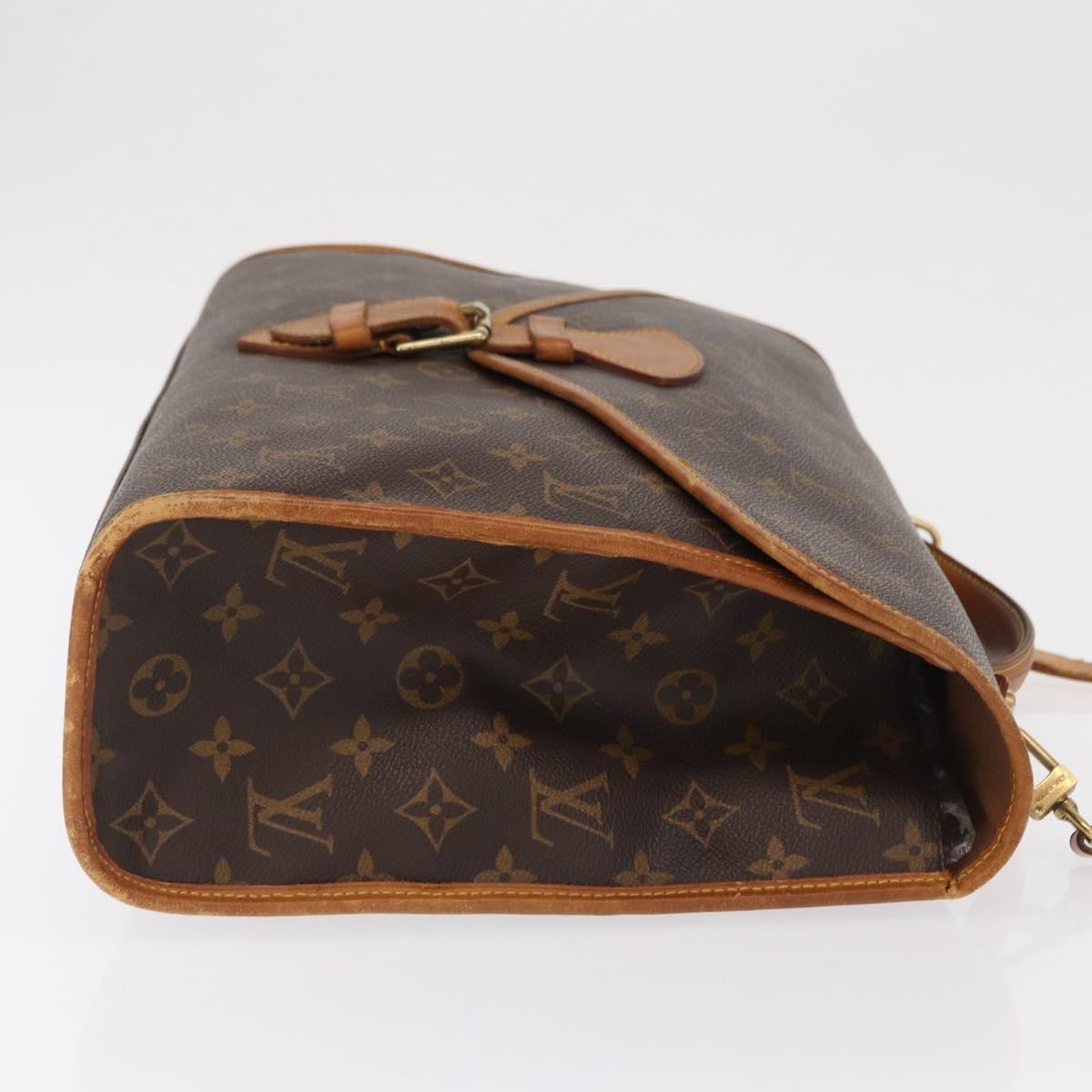 Louis Vuitton Beverly Briefcase Monogram Canvas Brown Canvas Briefcase Bag