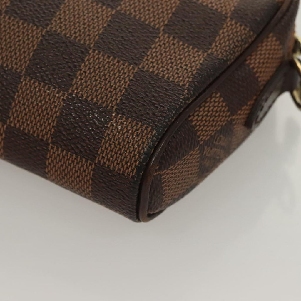 Louis Vuitton Ipanema Handbag Damier Brown Canvas Shoulder Bag