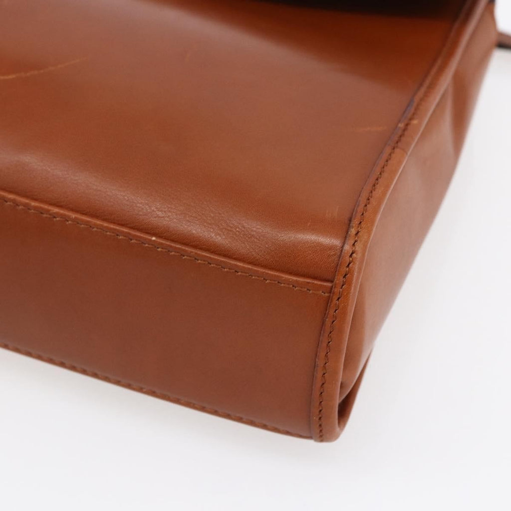 Celine Handbag Leather Brown Leather Handbag