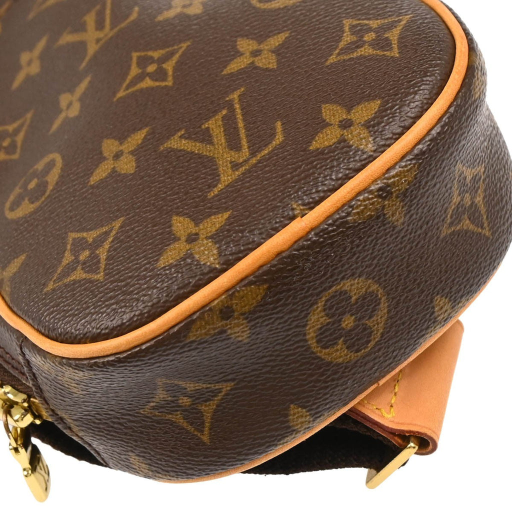 Louis Vuitton Pochette Gange Monogram Canvas Brown Canvas Clutche & Pouche Bag