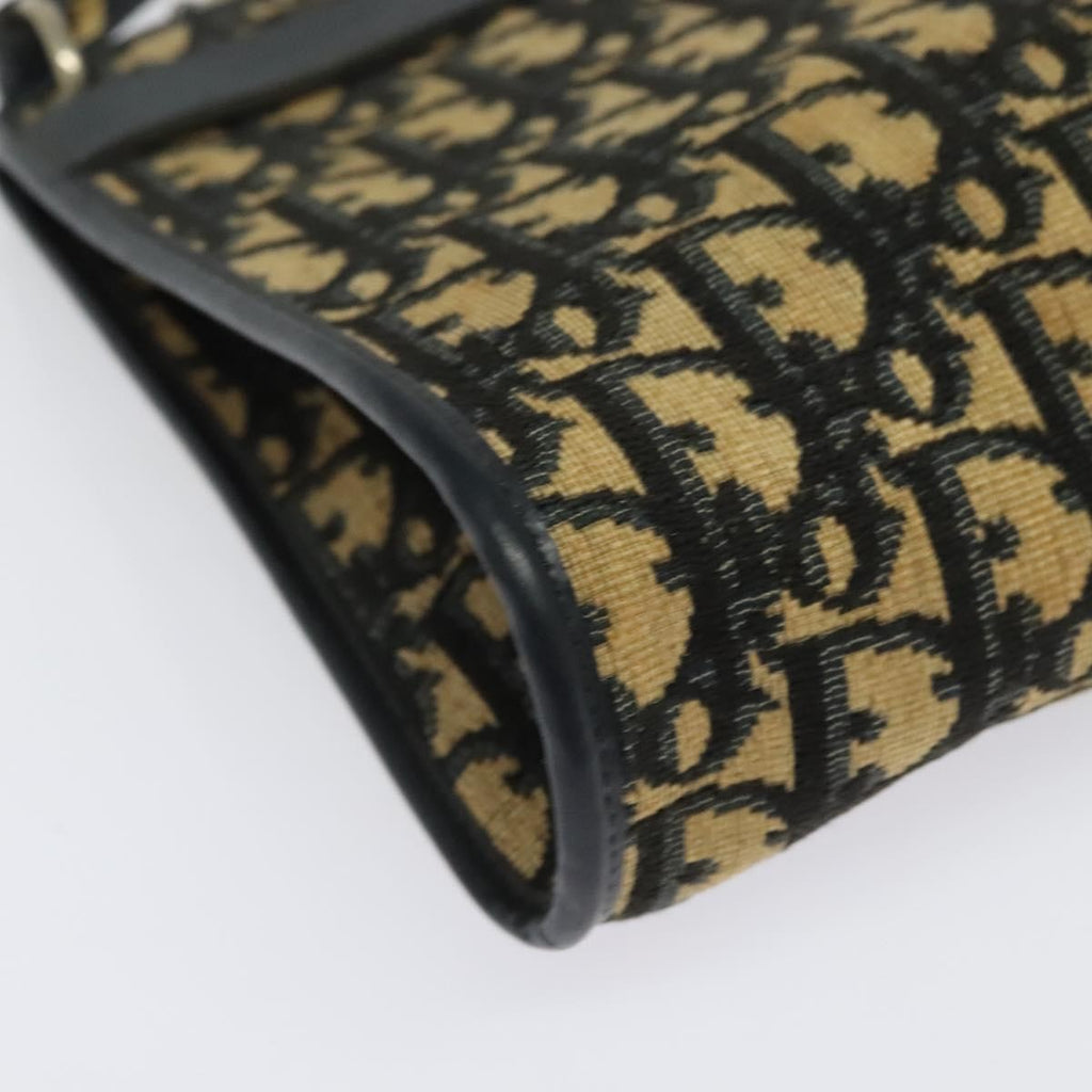 Christian Dior Vintage Trotter Crossbody Bag Canvas Brown Canvas Shoulder Bag Bag (Pre-Owned)