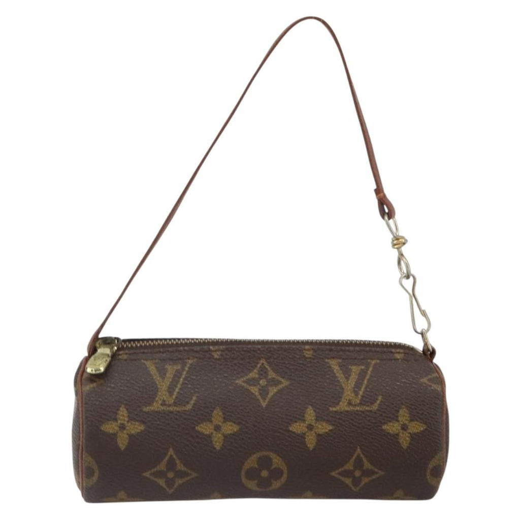 Louis Vuitton Papillon Pochette Monogram Canvas Brown Canvas Clutche & Pouche Bag
