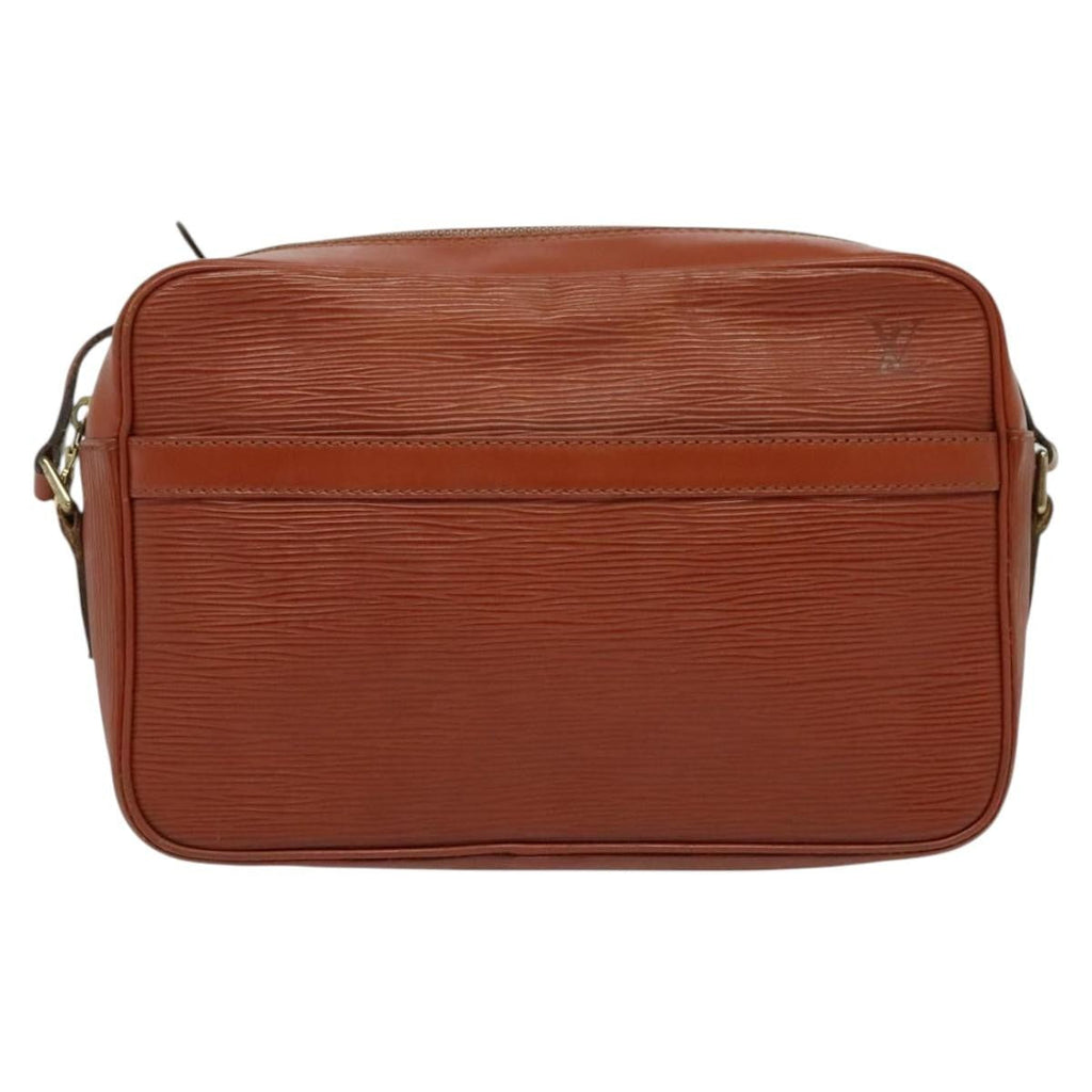 Louis Vuitton Trocadero Handbag Epi Leather Brown Leather Shoulder Bag