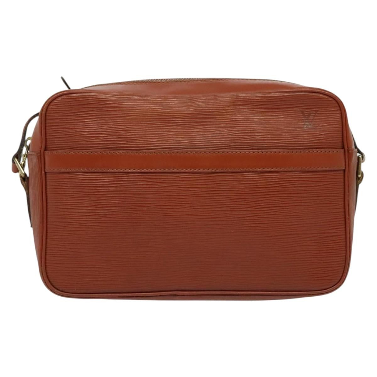 Louis Vuitton Trocadero Handbag Epi Leather Brown Leather Shoulder Bag