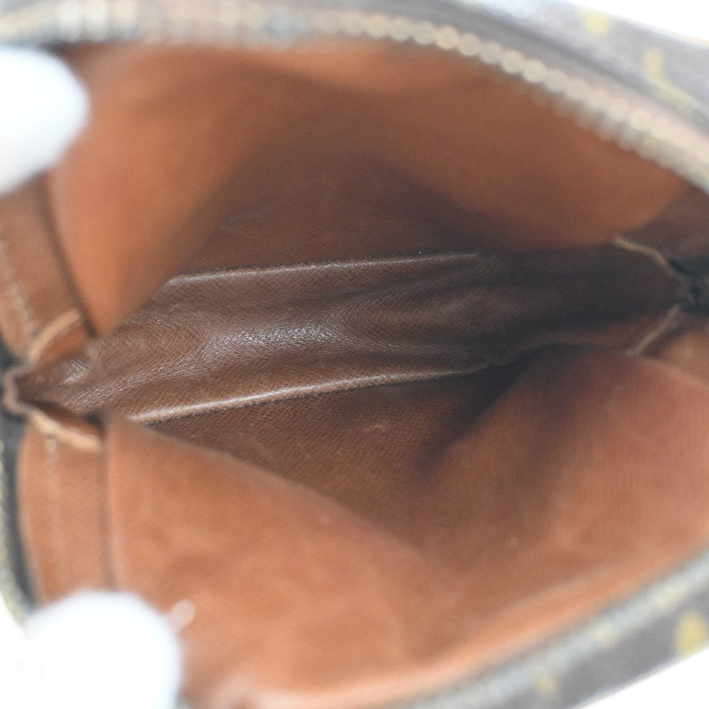 Louis Vuitton Danube Handbag Monogram Canvas Brown Canvas Clutche & Pouche Bag