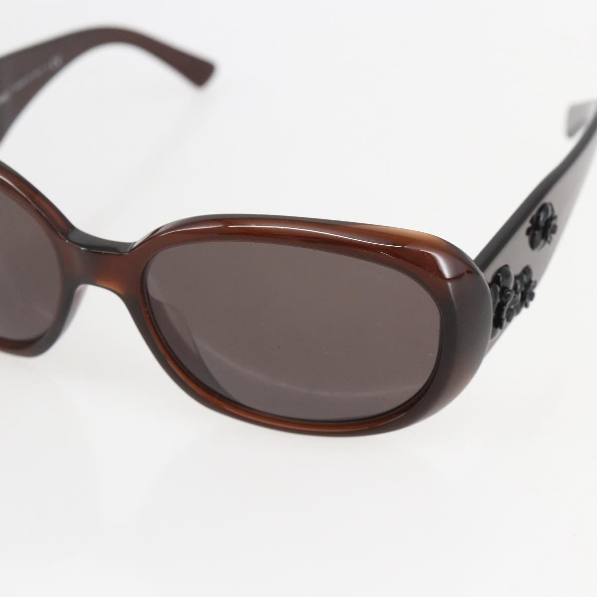 Chanel Camélia Sunglasses Plastic Brown Plastic Sunglasse Accessory