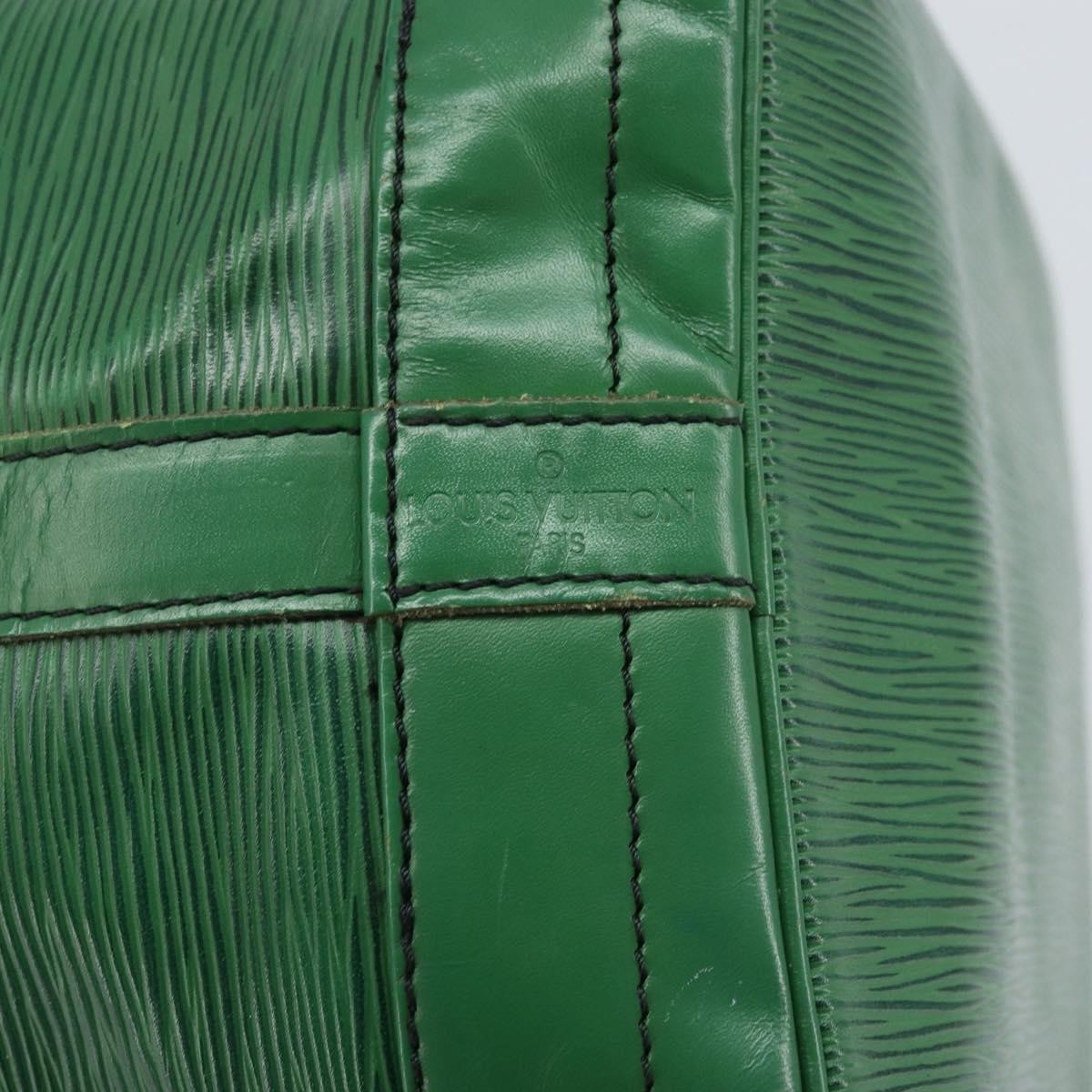 Louis Vuitton Noe Shoulder Bag Leather Green Leather Shoulder Bag