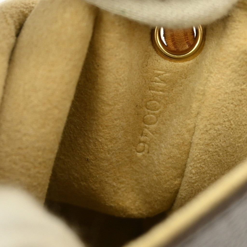 Louis Vuitton Cancun Pochette Monogram Canvas Brown Canvas Clutche & Pouche Bag